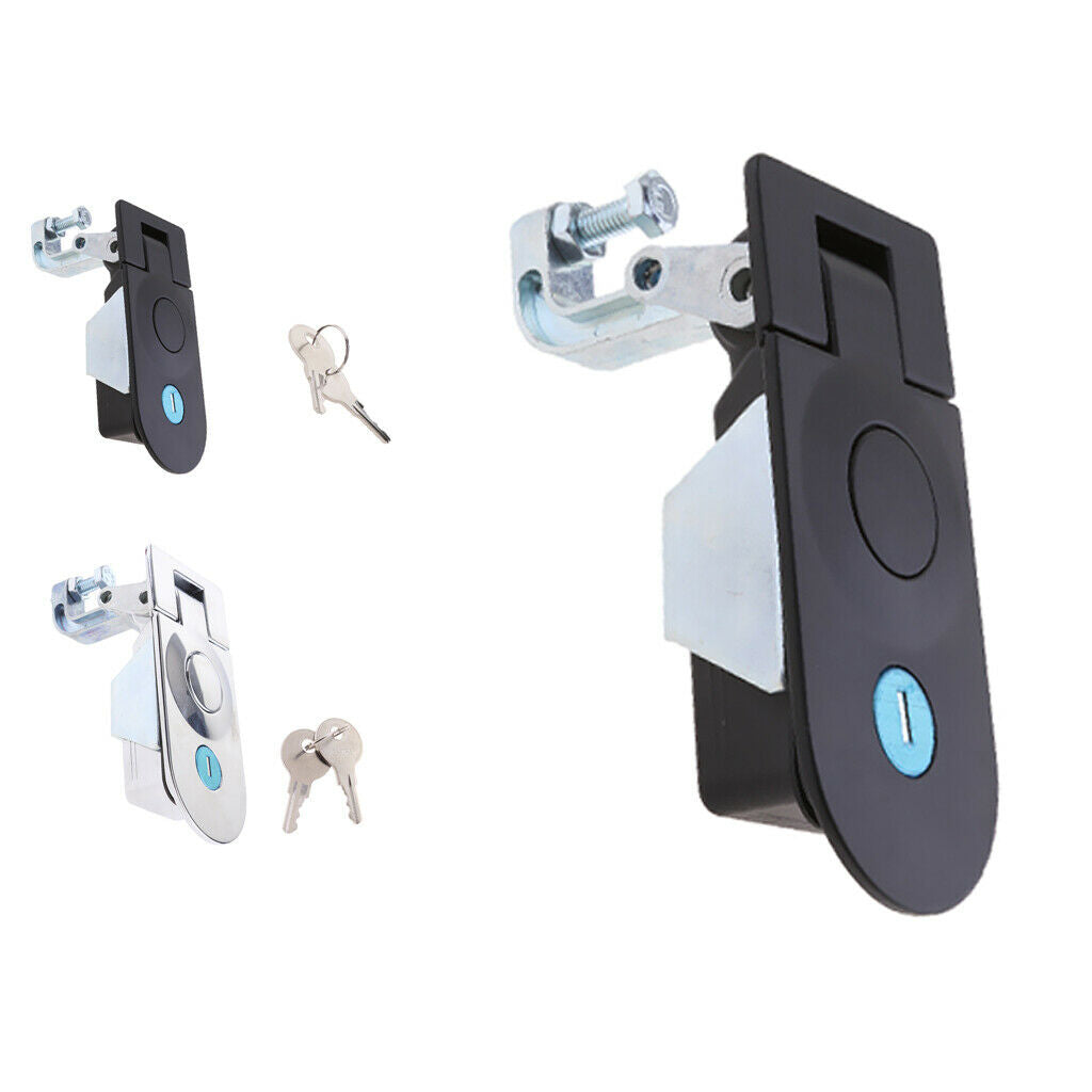 2x Compression Latch / Lever Lock for Horsebox,Trailers,Locker Doors, Tack Boxes
