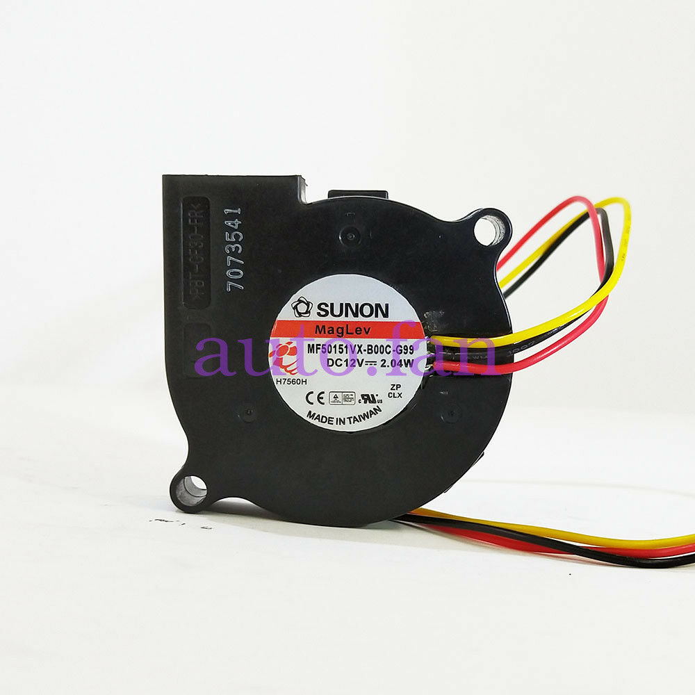 For SUNON MF50151VX-B00C-G99 12V 5015 Speed Turbine Fan Cooling Fan