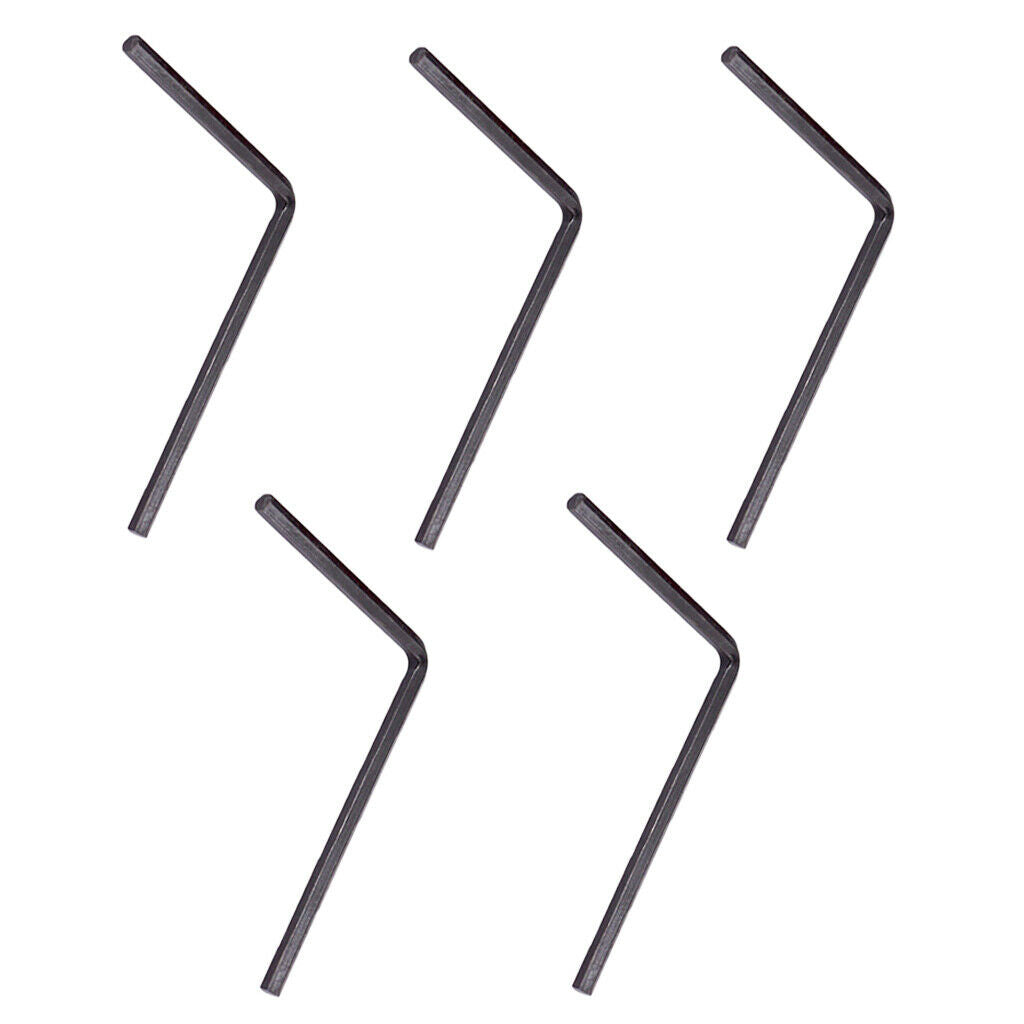5x Guitar Neck Hexagon Wrench 3.175mm for   Electric Guitar Repair Part