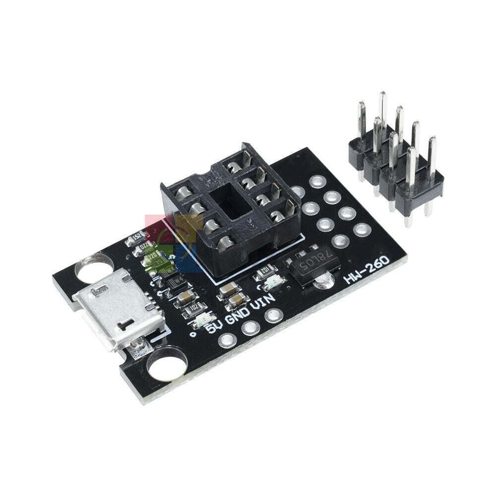 2x Fit for ATtiny13A/ATtiny25/ATtiny85/ATtiny45 Development Programmer Board
