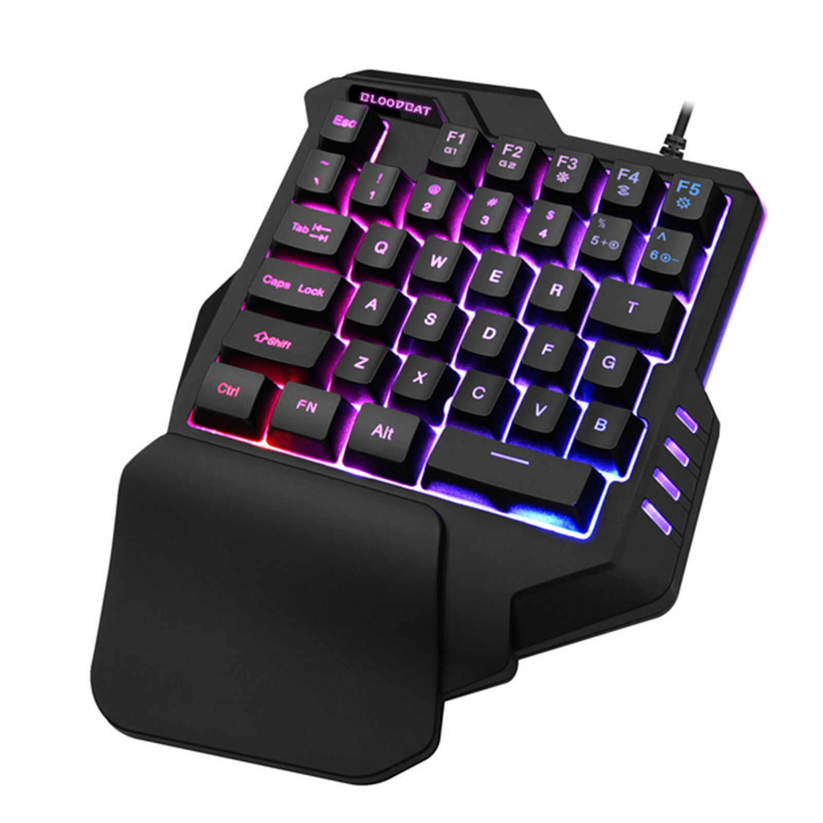 Mechanical one-handed Keyboard Game Left Hand Game Keypad For LOL Dota OW PUBG