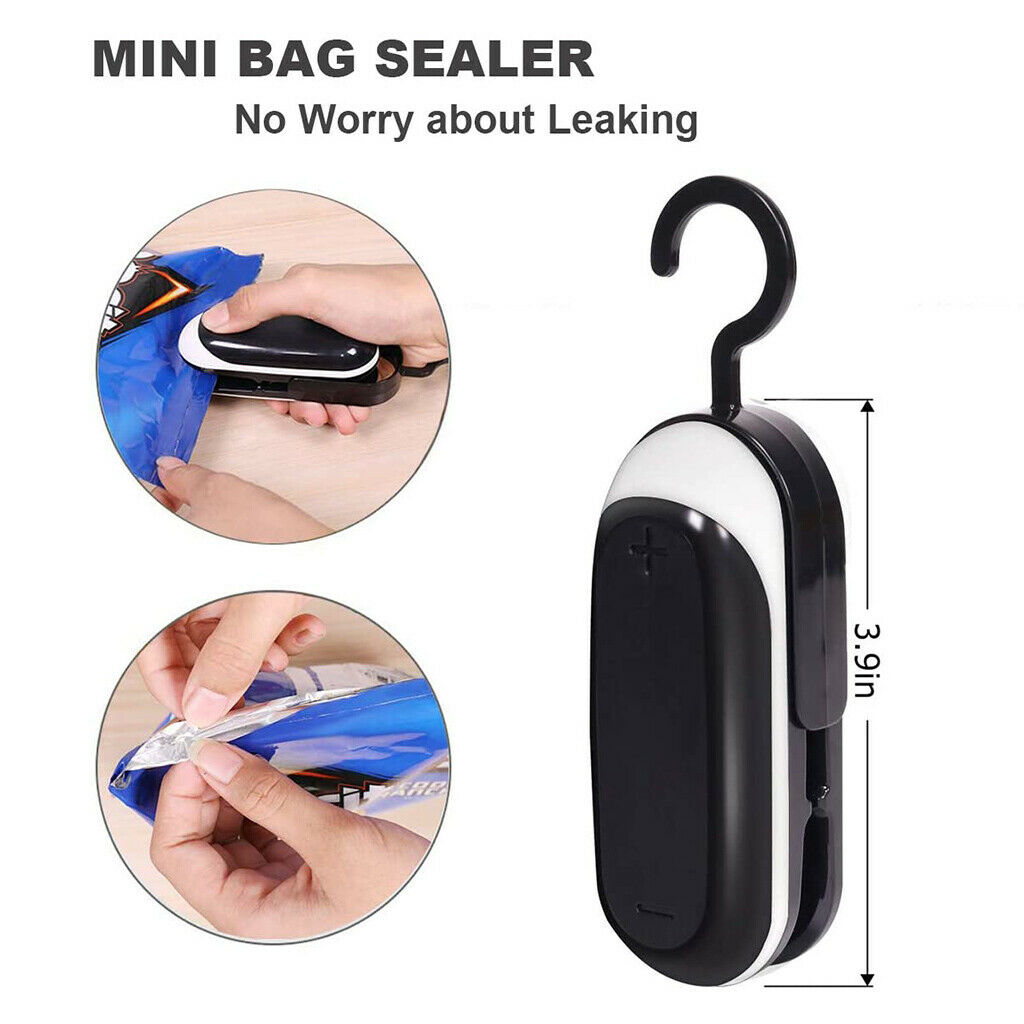 Heat Sealer Portable Bag Sealer Cutter for Plastic Bags Gadgets Safe to Use