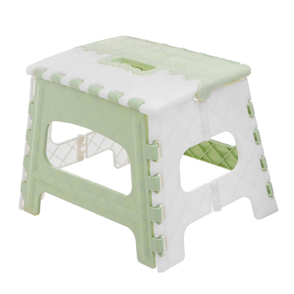 Folding Step Stool for Adults & Kids Kitchen Small Foot Stools Plastic Indoor