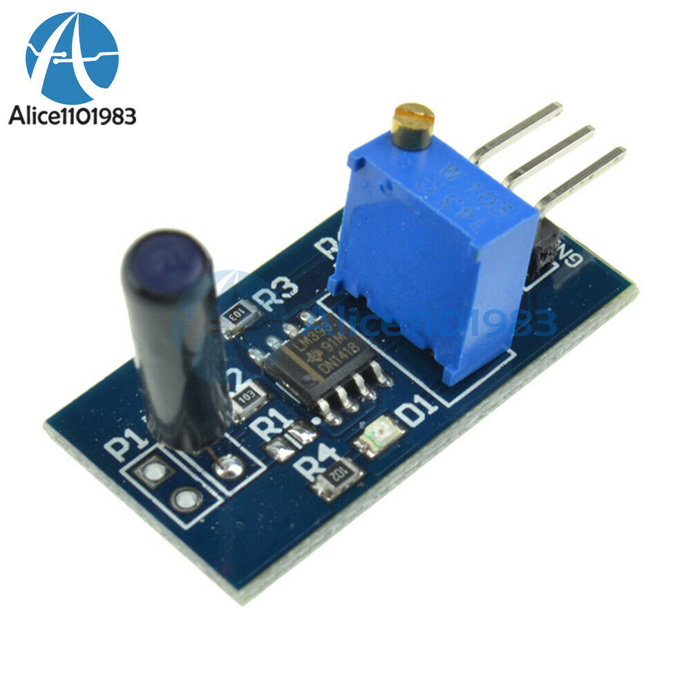 LM393 SW-18010P Vibration switch sensor module for intelligent vehicle 5V 3.3V