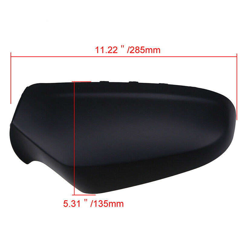 Right Side Door Wing Mirror Cover Cap Black For VAUXHALL ASTRA H 2004-2009