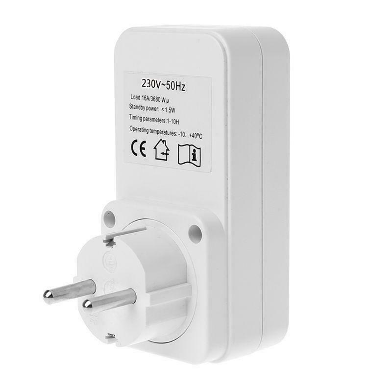 Countdown Timer Socket Intelligent Time Setting Switch Timer Control Sockets EU
