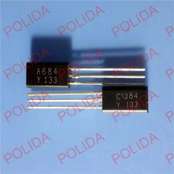 50pair OR 100PCS TOSHIBA TO-92L 2SA684-Y/2SC1384-Y 2SA684/2SC1384 A684-Y/C1384-Y