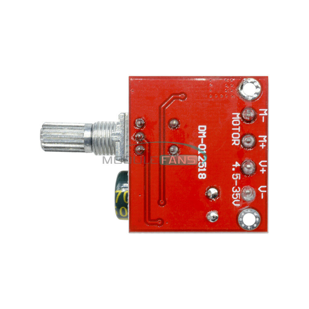 DC 5V 6V 9V 12V 24V 5A PWM DC Motor Speed Controller Regulator Switch LED Dimmer