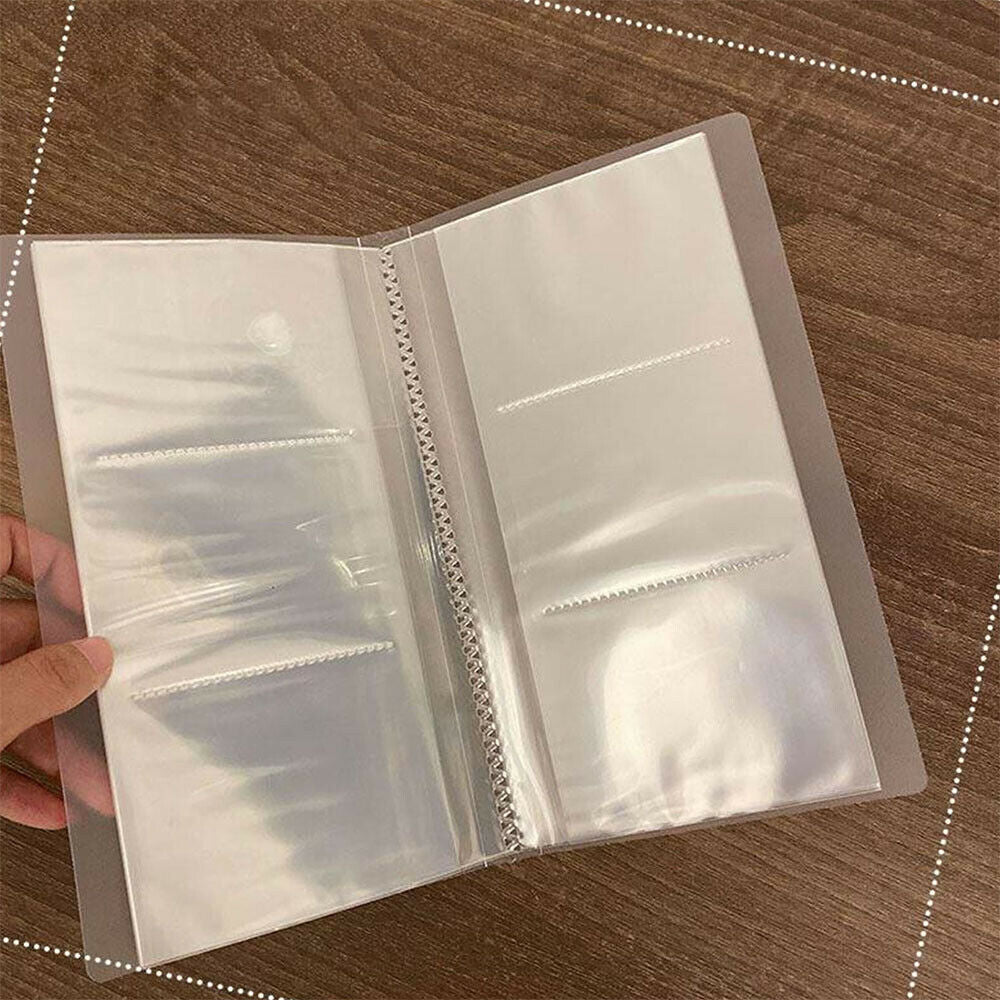 Creative Plastic Transparent Jewelry Storage Organizer Earring Display Bags NEW