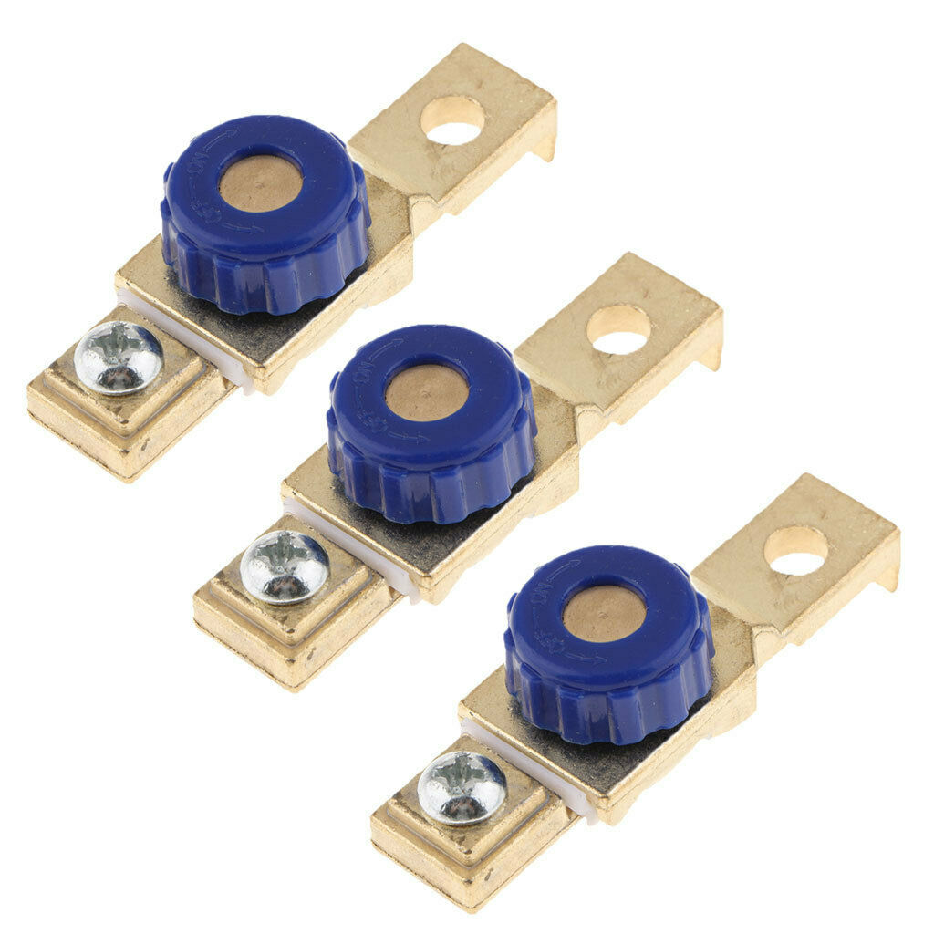 3 pcs. Motorcycle battery disconnector anti-theft protection small battery