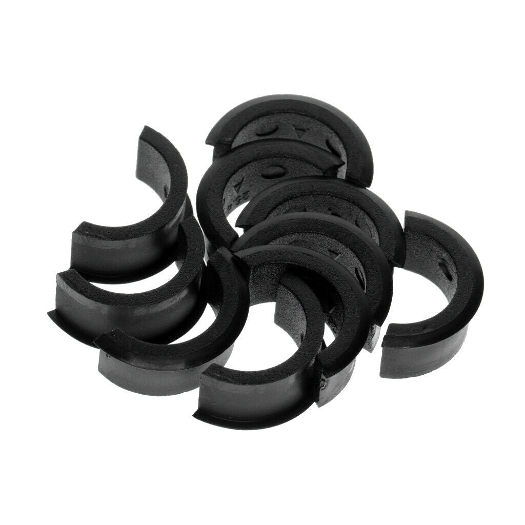 5 pairs of plastic bicycle handlebar brackets Conversion Extender Spacer 12x25.4