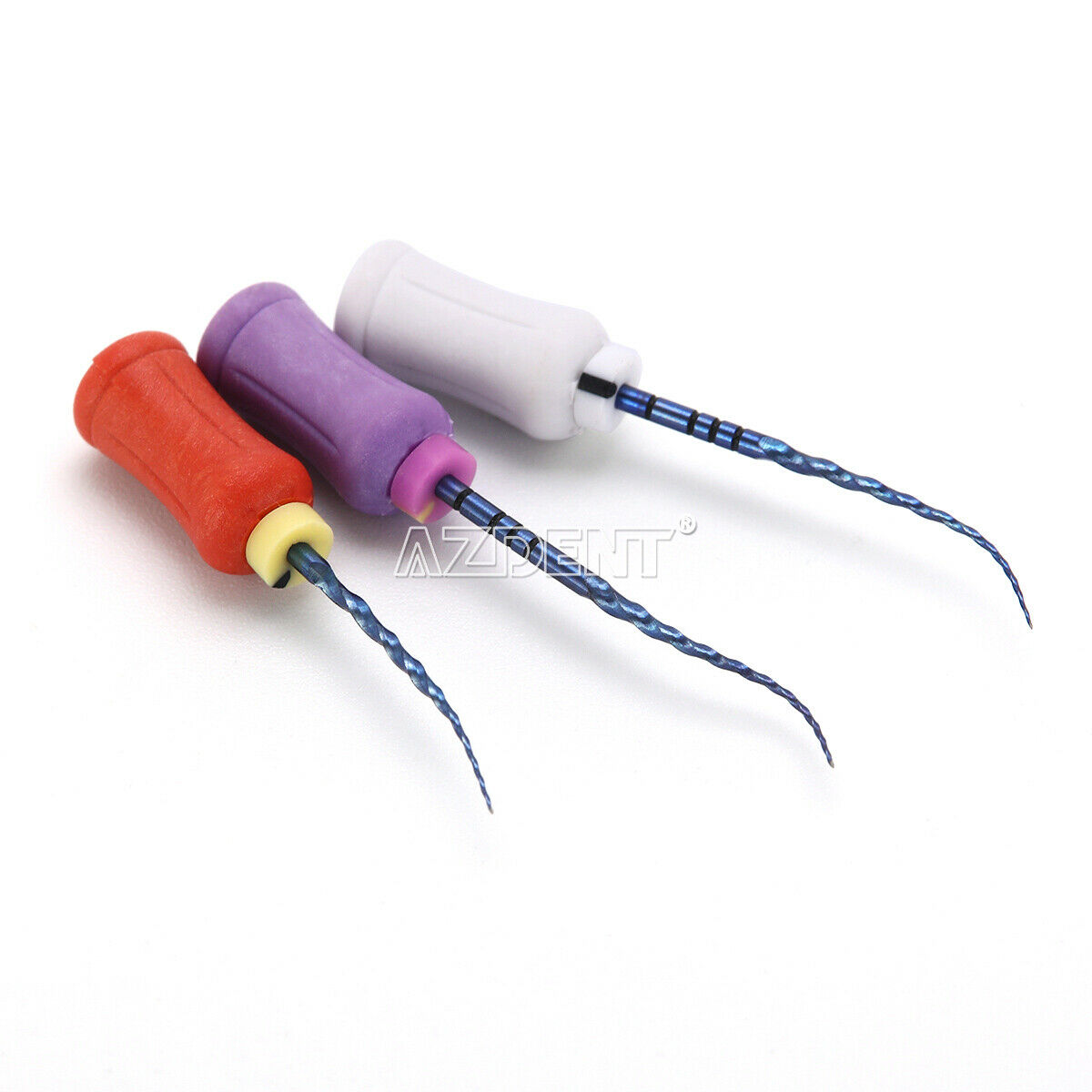 10 Kits AZDENT Dental SX-F3 Endodontic NiTi Hand Use Heat Activated Rotary File