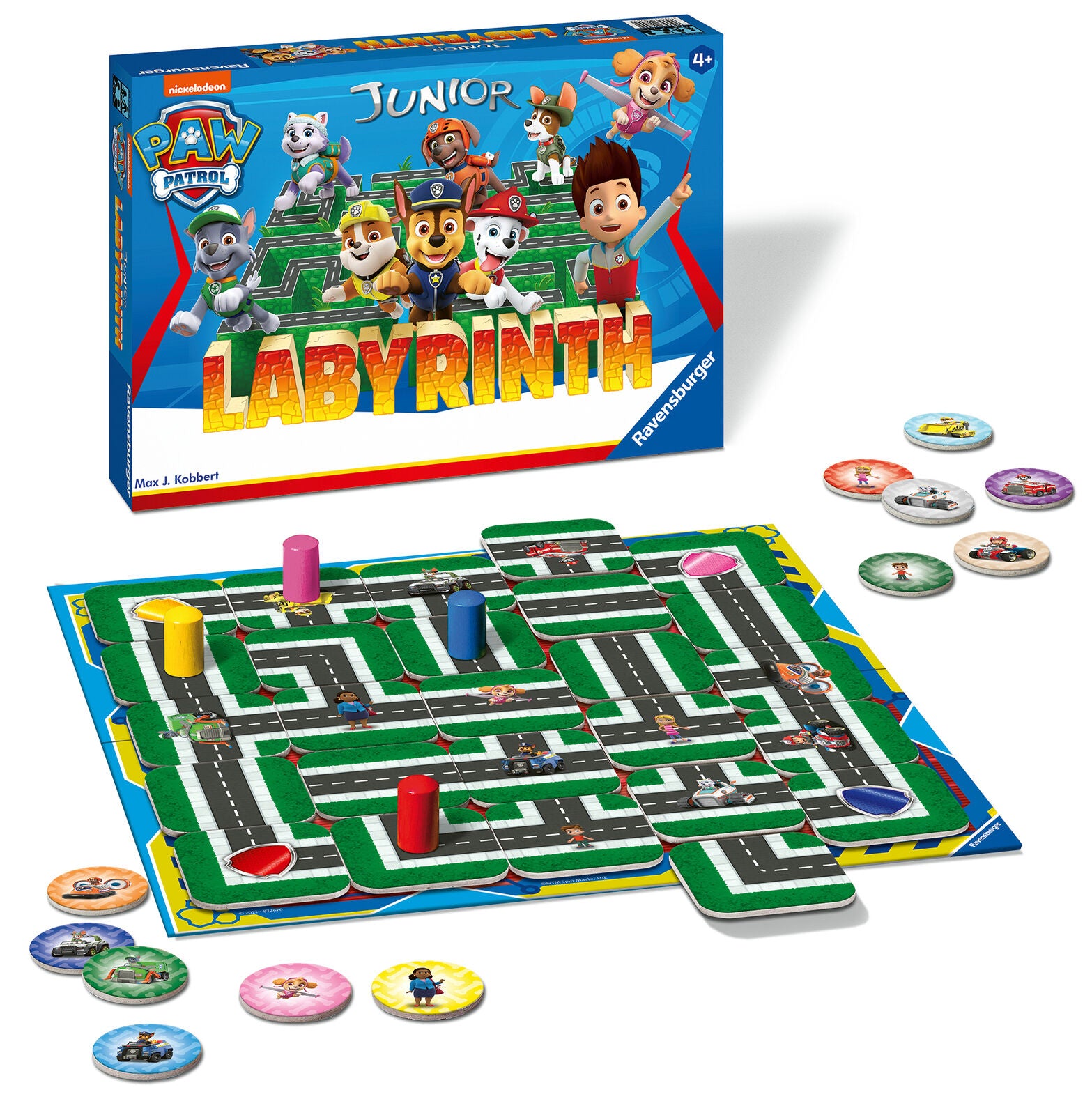20799 Ravensburger Paw Patrol Labyrinth Junior Game Family Children Kids Age 4+