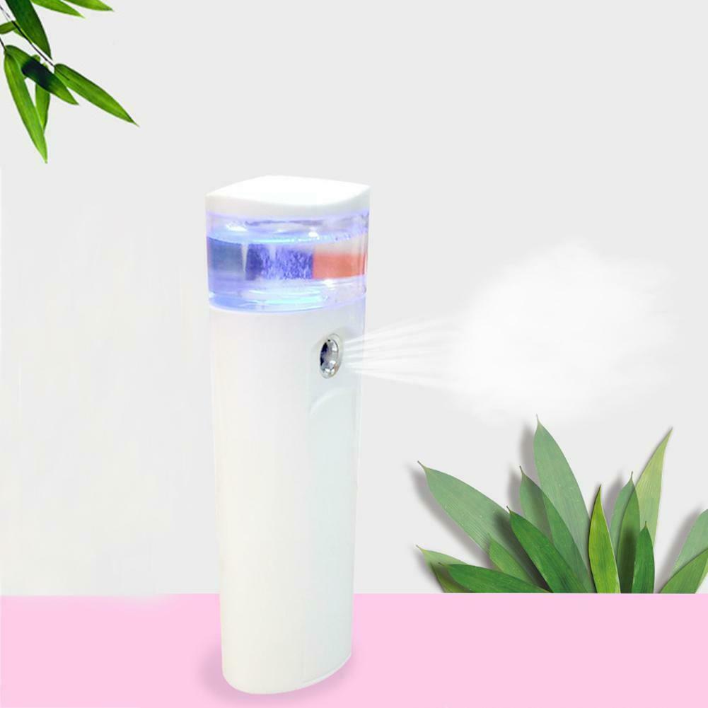 USB Nano Mist Sprayer Facial Steam Face Humidifier Cold Spray Beauty Device @