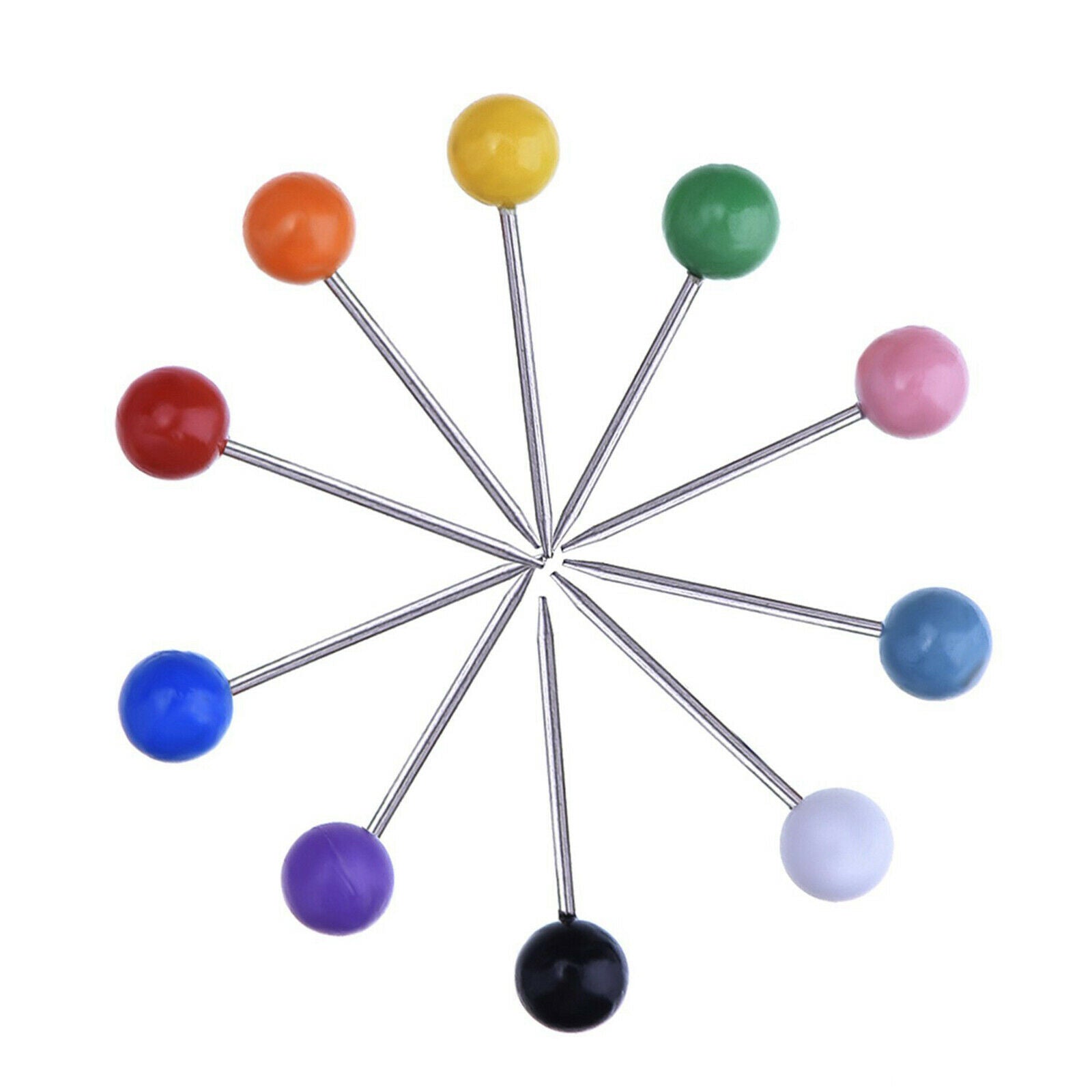 Color Plastic Map Pushpin Map Marker Pin Point Pin Pushpin Plastic Round Head