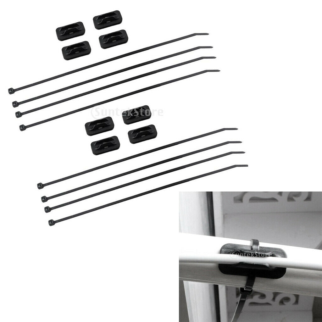 Set of 8pcs Road Bike Cable Guide, Bike Hose Holder