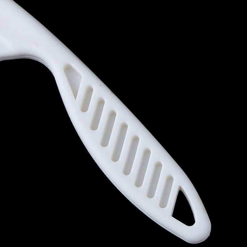 1Pc White Rake Comb Stainless Steel for Dog straight Brush Grooming Pet S.l8