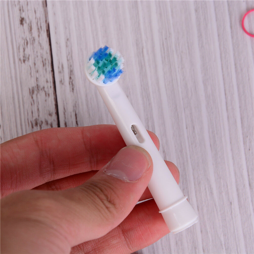 4pcs Electric Toothbrush Heads Replacement for Oral B SB-17A Soft Brus.l8