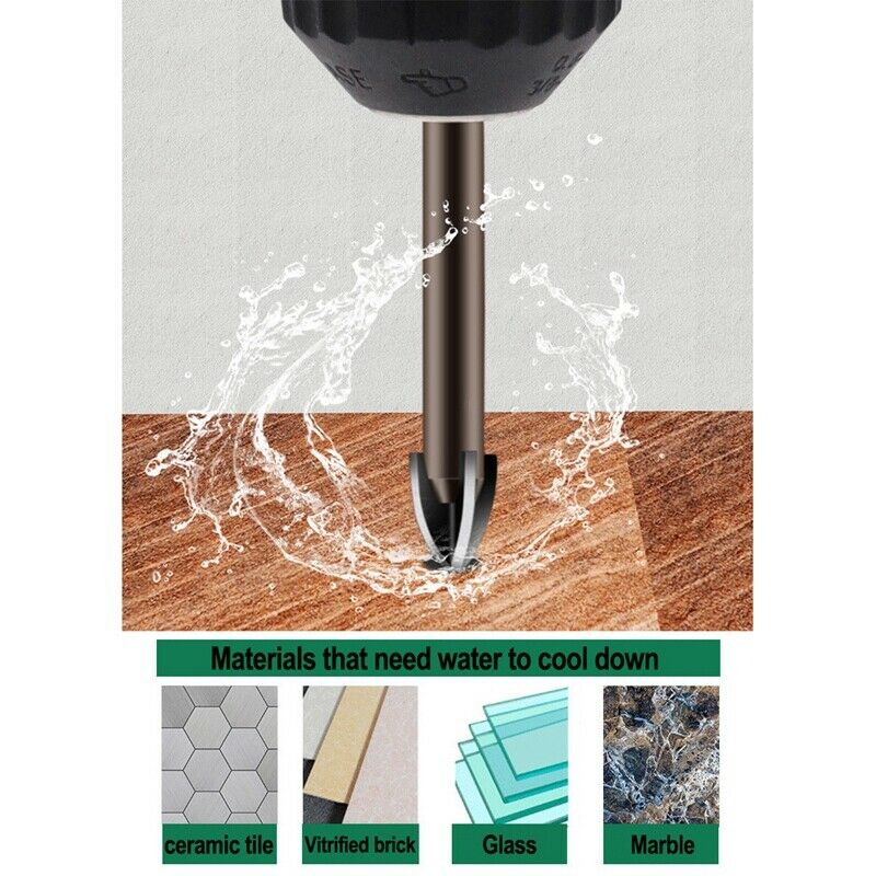 7Pcs Cemented Carbide Drill Bit Tools Multifunction Bits for Ceramic Tile ConcB3