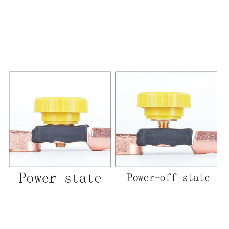 Universal Car Battery Terminal Quick Cut-off Disconnect Master Kill Shut Switch