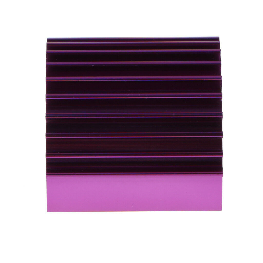 Purple Aluminum Motor Heat Sink Heatsink For 380/385/390/395 Size Motor
