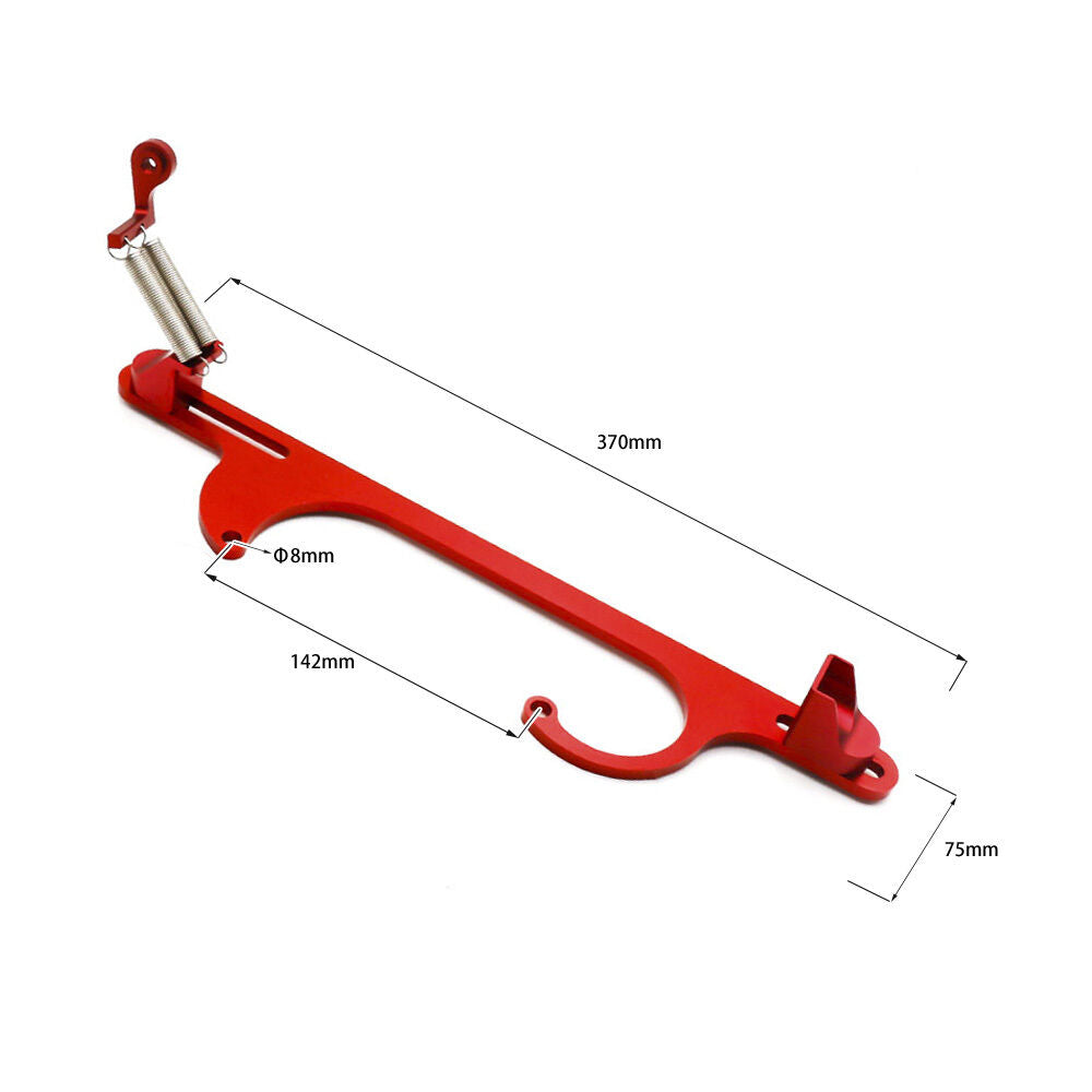 Car Truck 4150 4160 Series Billet Aluminum Throttle Cable Bracket Carburetor 350