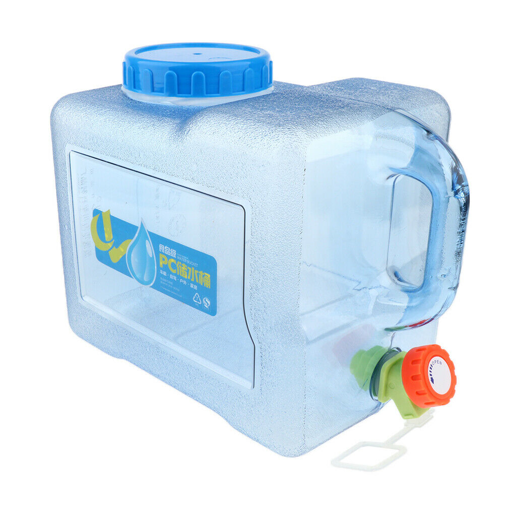 Water Storage Containers Carrier Reusable for Outdoor Camping Backpacking 8L