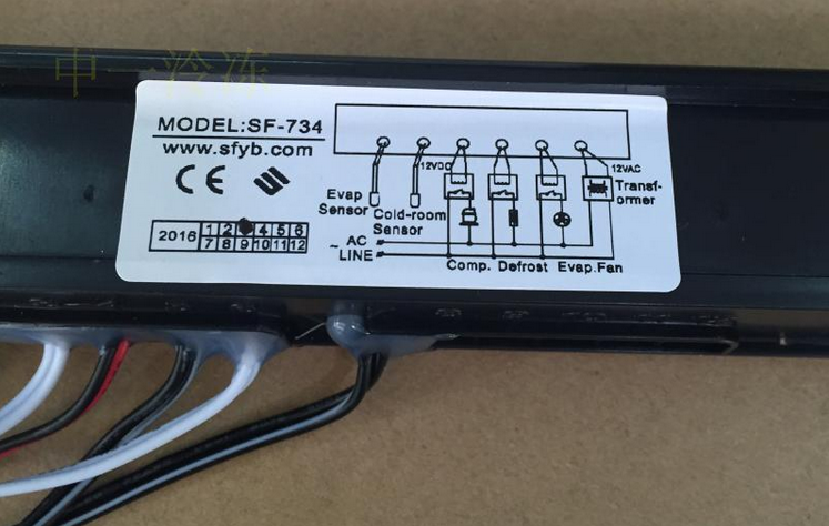 SF-734 Touch Display Temperature Controller Refrigerators Freezers Thermostat