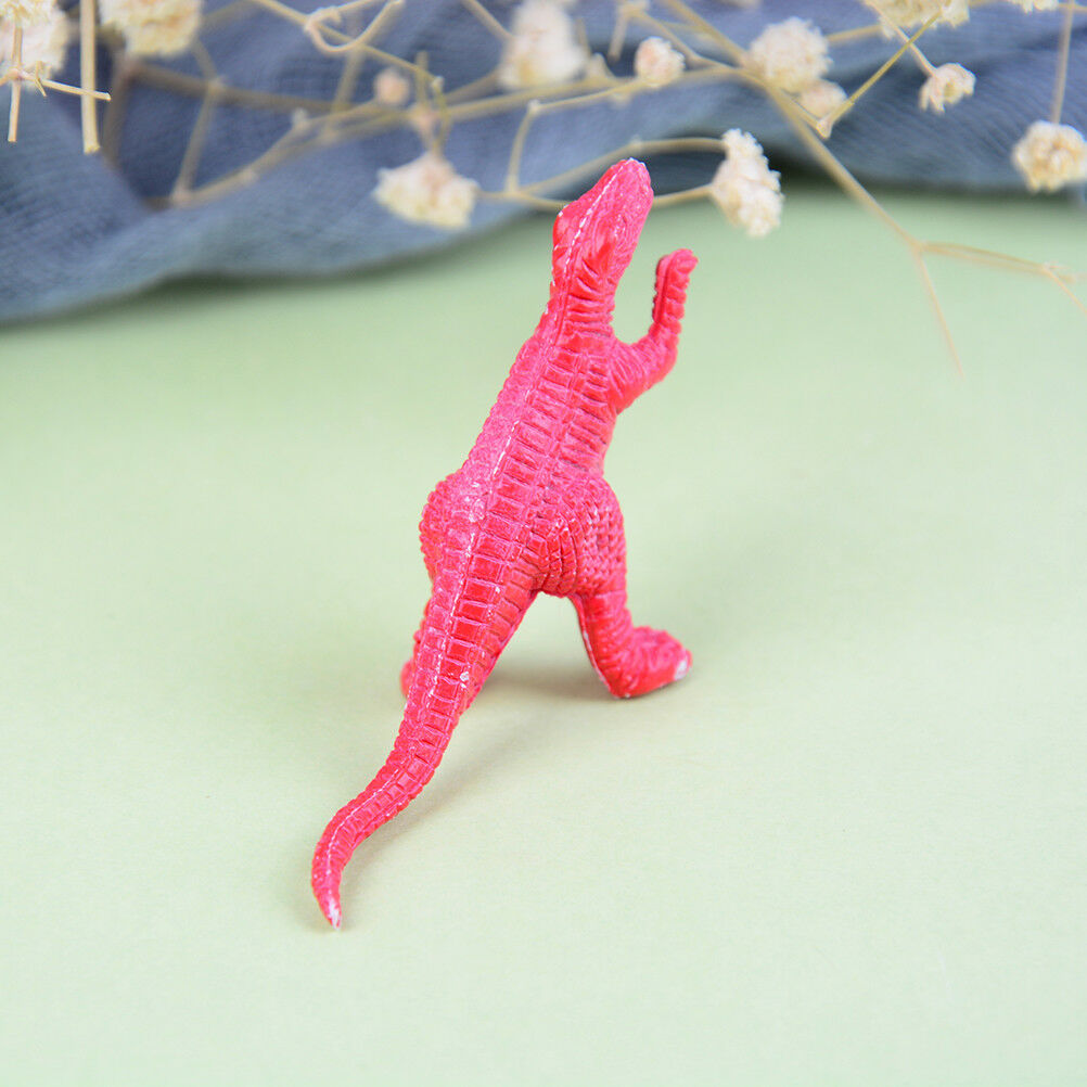 16pcs/Set DIY Cake Topper Jungle Dinosaur Ornaments Cake Baking Decor Kids TIHBD