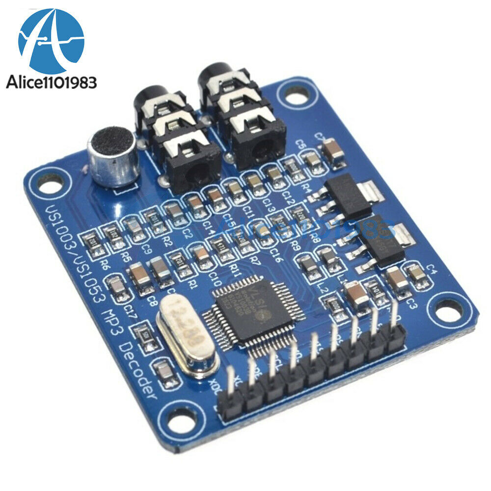 VS1003B MP3 Decoding Module Carrier Microphone Development Board STM32 Accessory