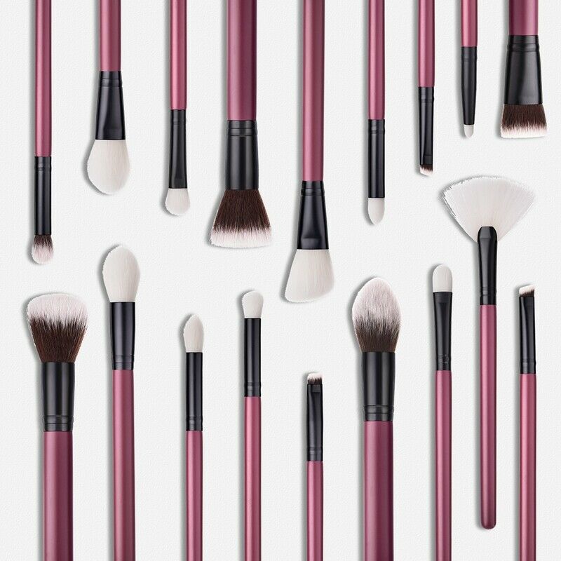 Natural Makeup Brushes Set Eyeshadow Make Up Brush Goat Hair Kit for Makeup I1A5