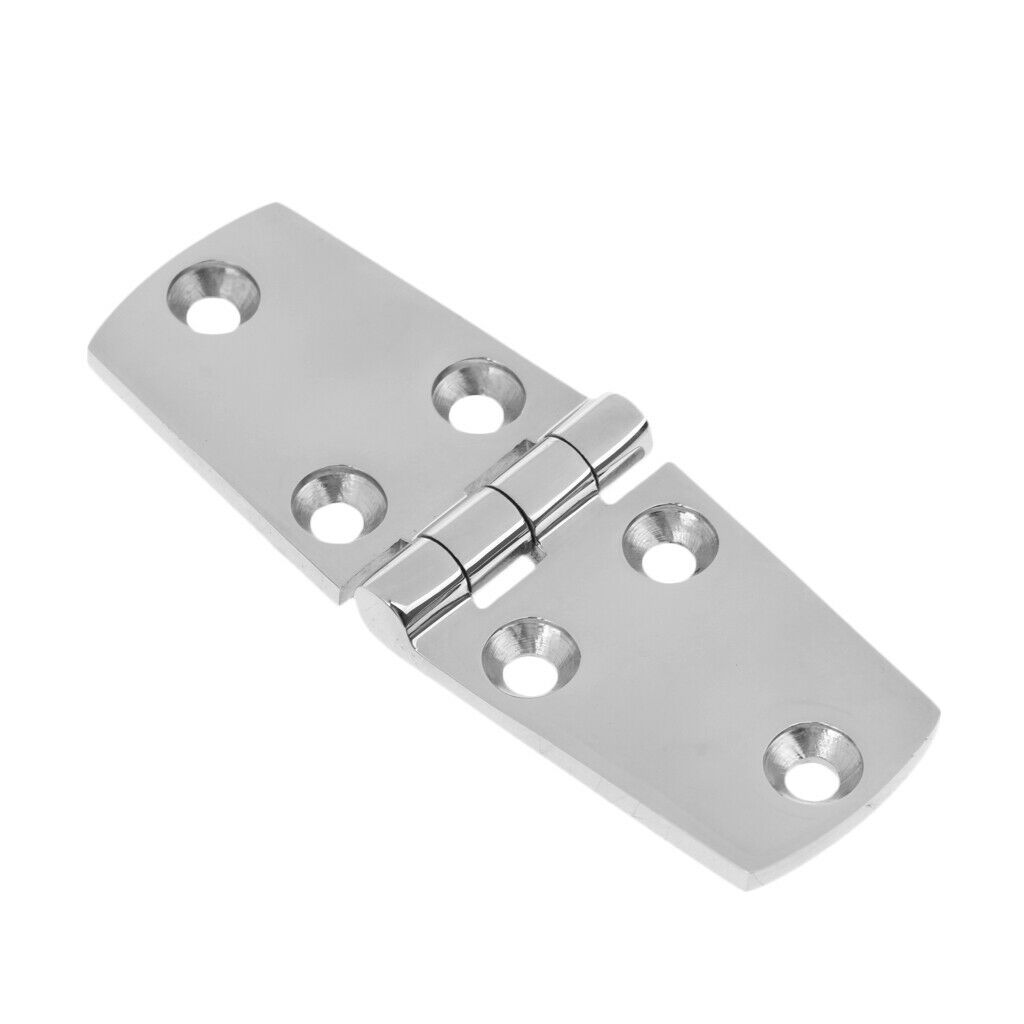 316 Stainless Steel Cast Boat Hatch Strap Hinge Cabin Door Hinge 4'' x 1.5''