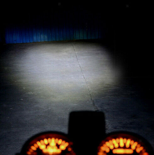 BA20D LED Headlight Blub Light 12-60V 12W COB Motorcycle Motorbike Scooter