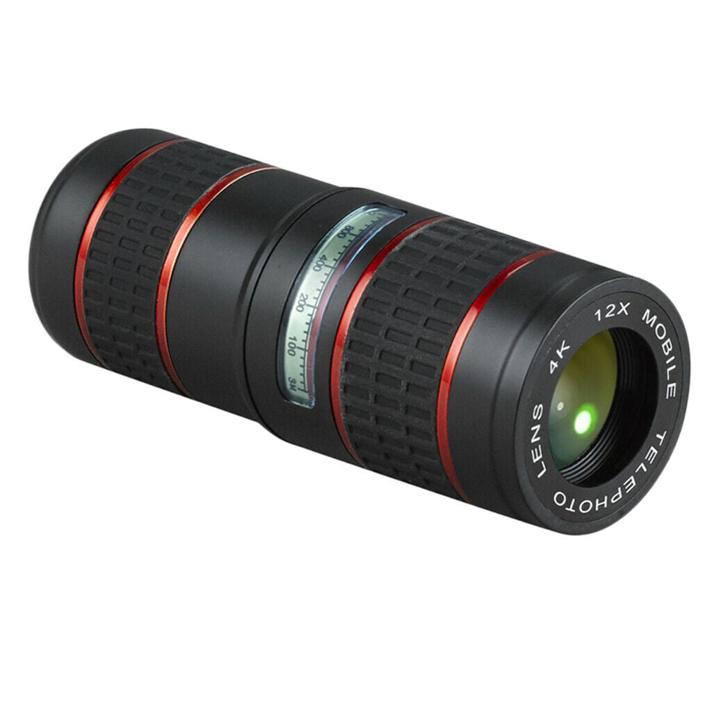 12x Optical  Lens Telescope Telephoto Clip On For Mobile Cell Phone