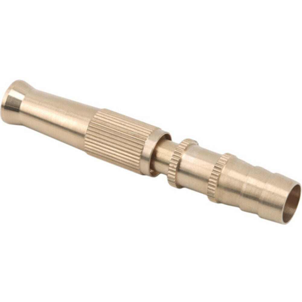 Adjustable Garden Irrigation Spray Gun Brass Sprinkler 1/2 Garden Hose Water Gun