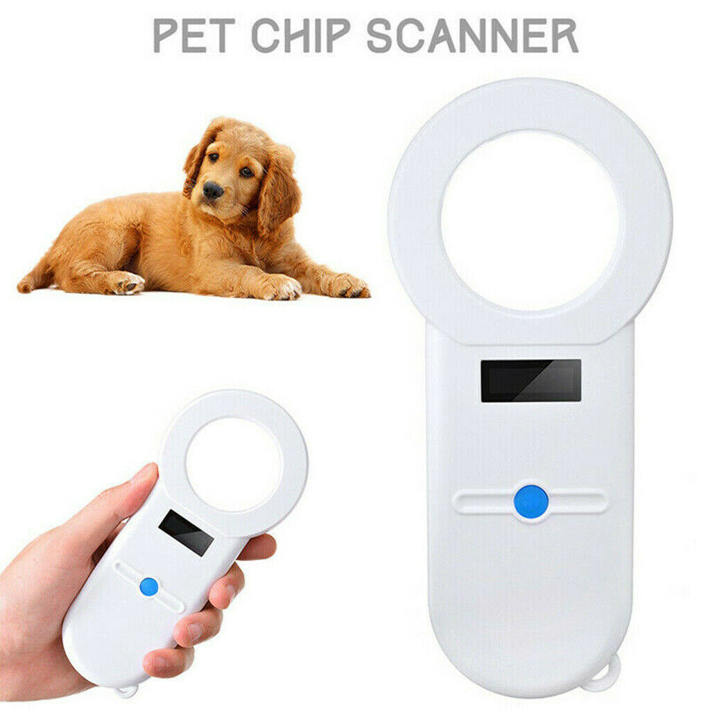 Portable Pet Chip Scanner EMID Reader ISO11784/85 FDX-B for Dogs Cats Pig