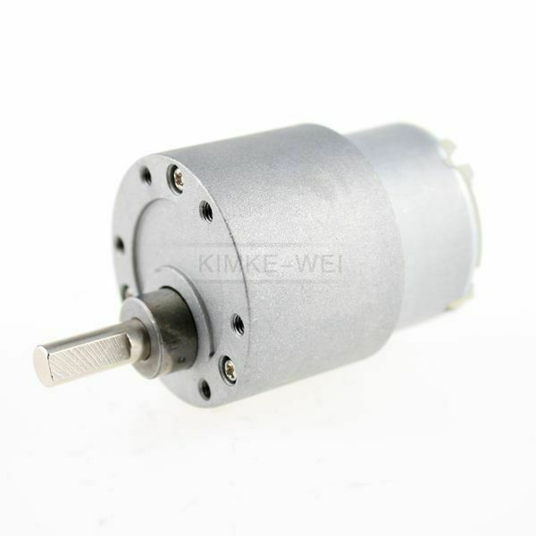 12V DC 60 RPM High Torque Gear Box Electric Motor