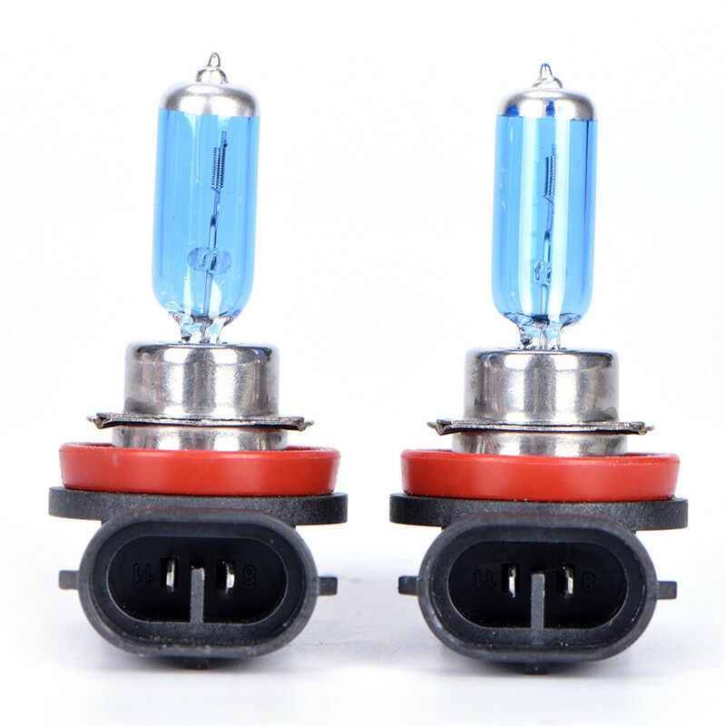 2x H11 12V 55W Super Bright Ultra White Fog Halogen Bulb Car Head Light Lamps NC
