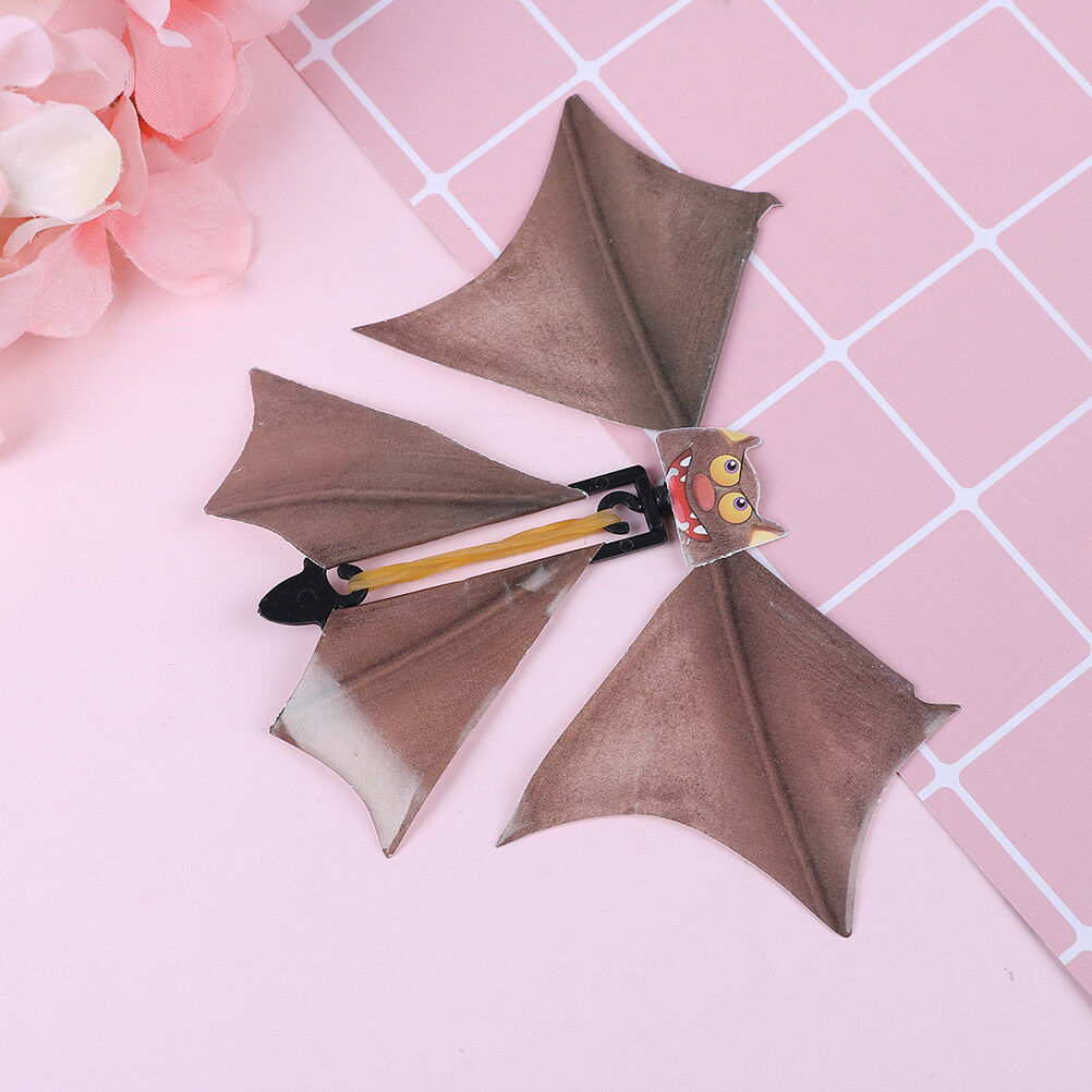 Magic flying bat prank flying paper bats funny halloween card gif.l8
