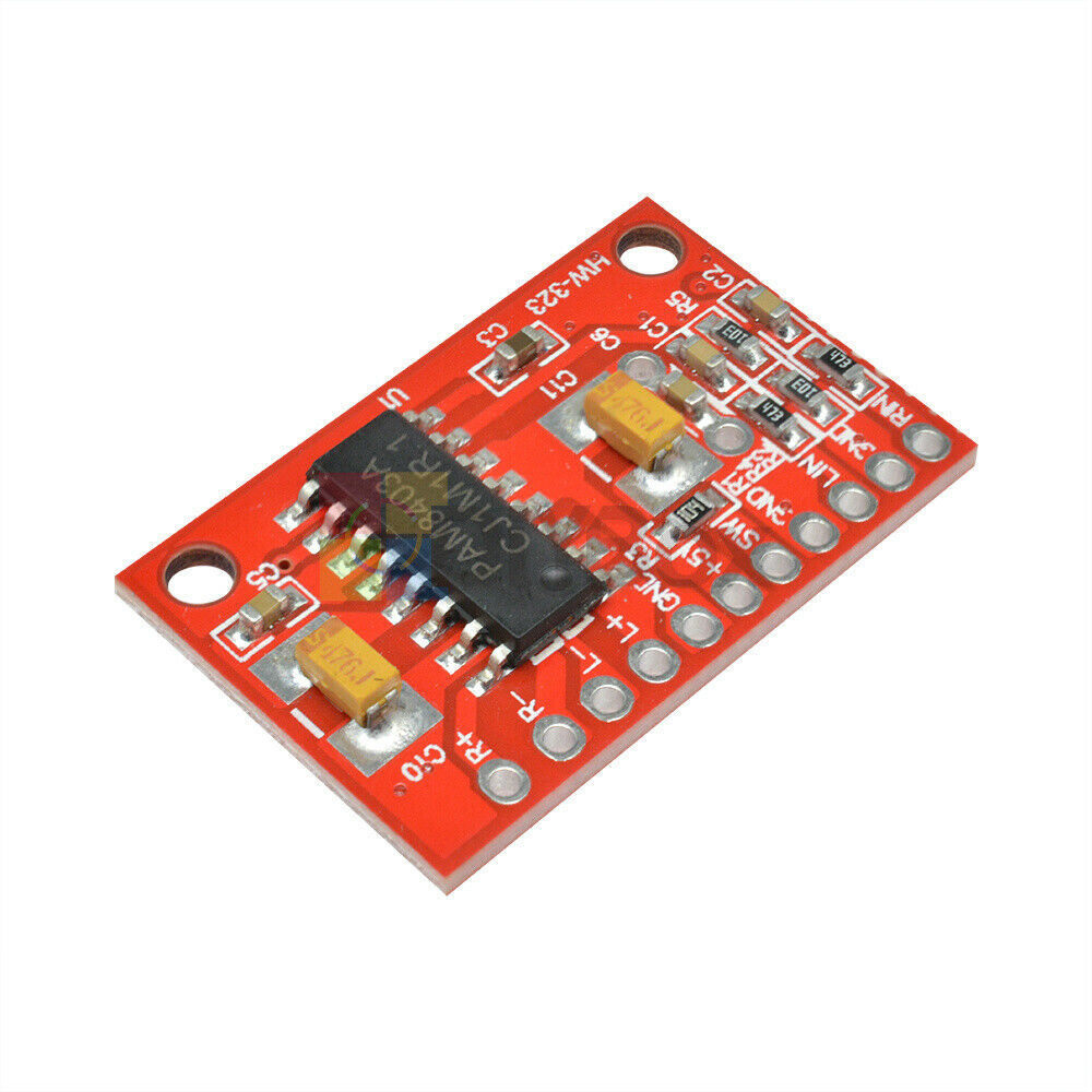 5pcs Dual Channels 3W PAM8403 Class Audio Amplifier USB 5V Power Supply Arduino