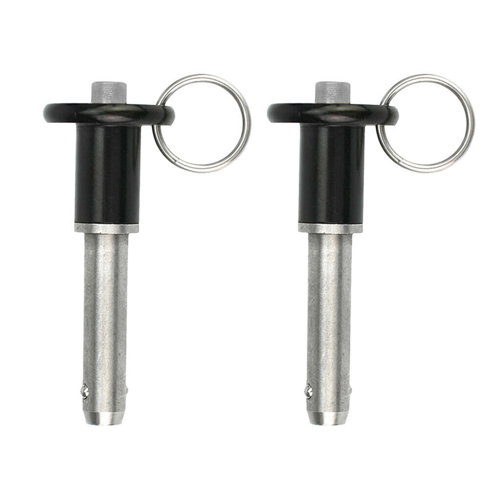 2Pcs Steel Lock Quick Release Pin Ring Handle Locking Pins Tool Replacement