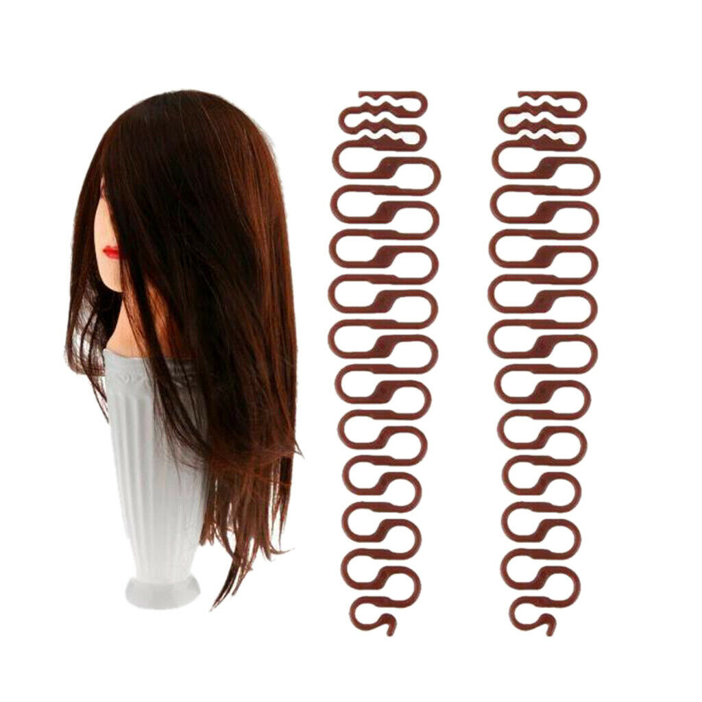 New 30% Human Hair Hairstyle Shaped Dummy To The