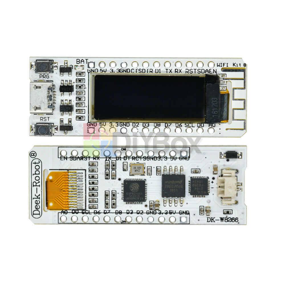 0.91" Inch OLED ESP8266 WIFI Chip Display Development Board NodeMcu for Arduino