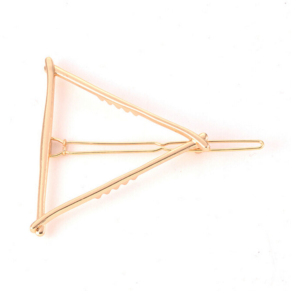 2X Women Korean Style Triangle Hairpin Hair Clip Hair Accessories Bobby Pi.l8