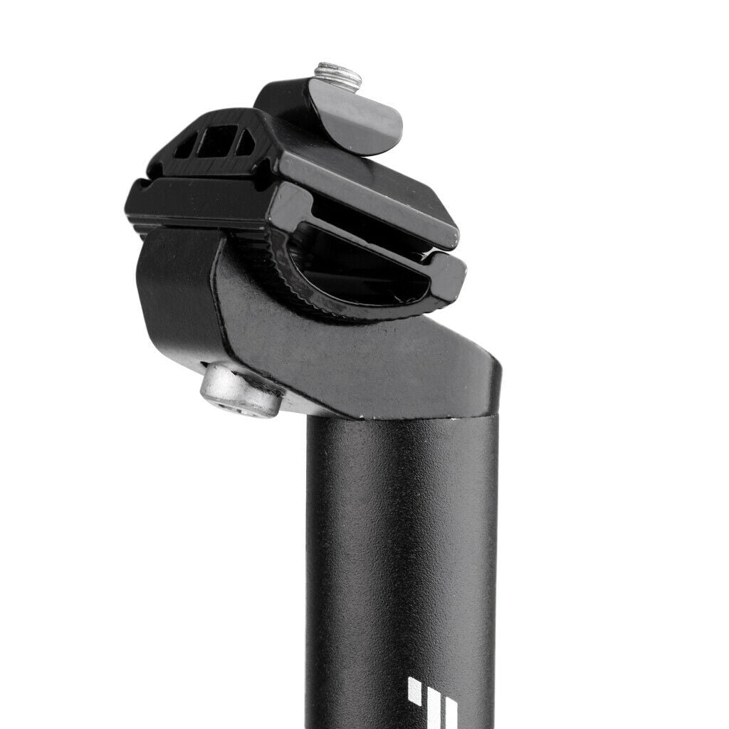 Bicycle Seat Post Extra Long Lightweight Adjustable Bicycle Seatpost 25.4mm