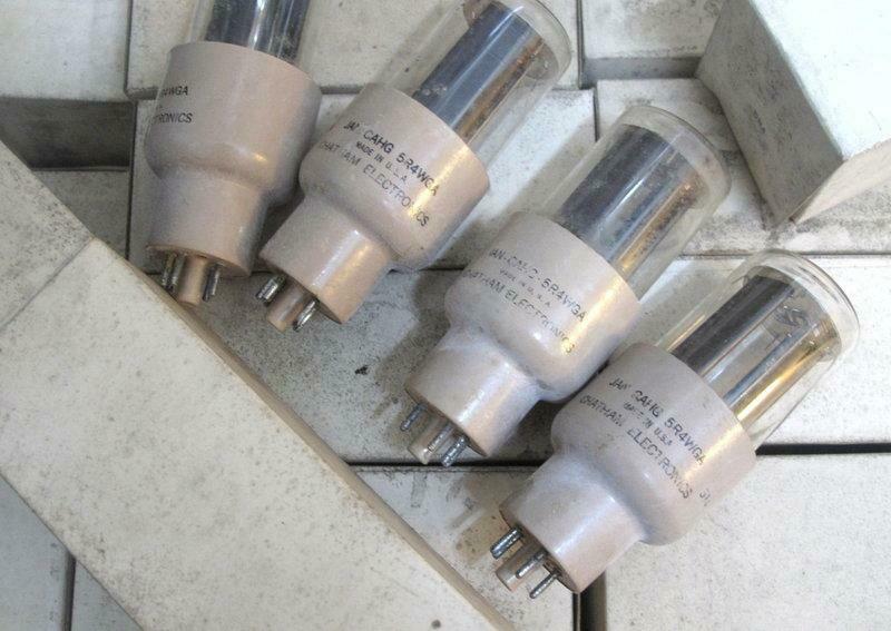1pcs - CHATHAM ELECTRONICS 5R4WGA Vacuum tube - NOS