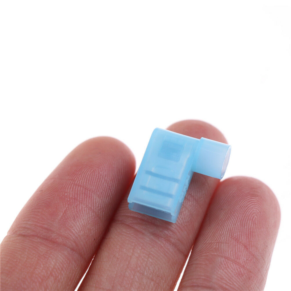 40pcs 90 Degree Nylon Insulated Female Push On Wire Terminal Connector .l8