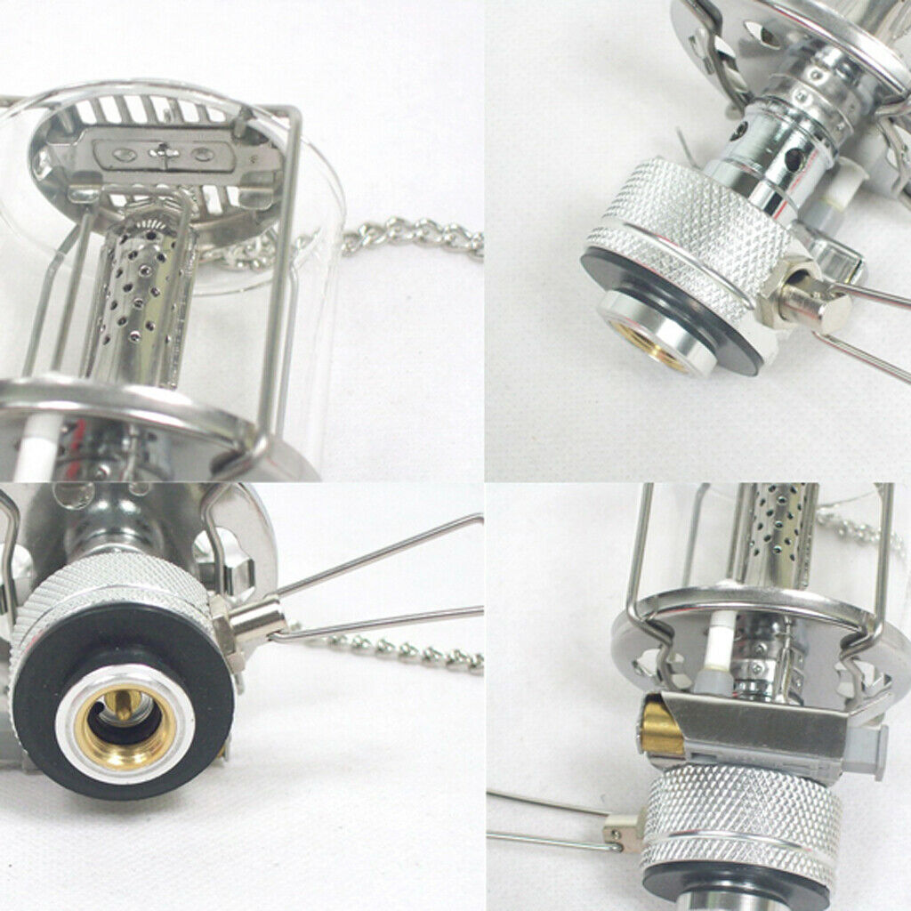Camping Gas Lamp Outdoor Lantern Tent Hanging Light