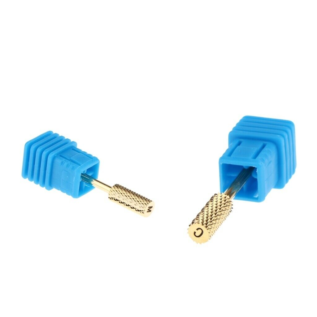 2Pcs Electric Nail Drill Bit Grinding Head Nail Manicure Tool for Home Nail Art