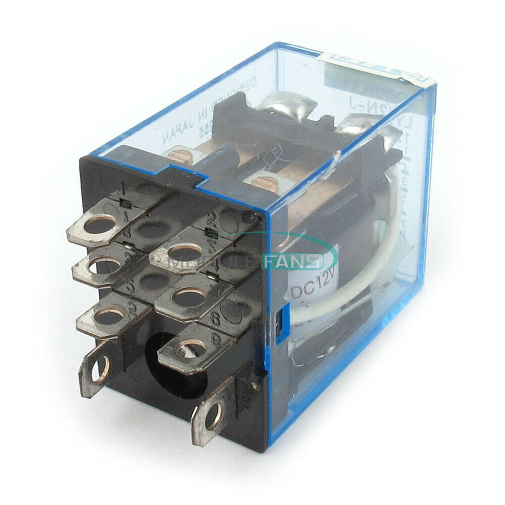Small Relay Omron LY2NJ DC 10A 12V 8PIN Coil DPDT New